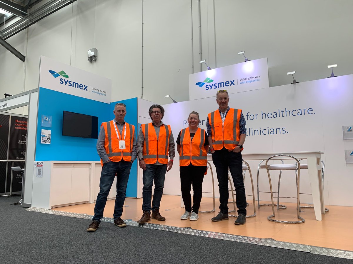 SysmexNZ's tweet image. #Sysmex team gearing up for #HINZ2019. See you all tomorrow and a bright, early start at the NZ #LabIT meeting #digitalhealth