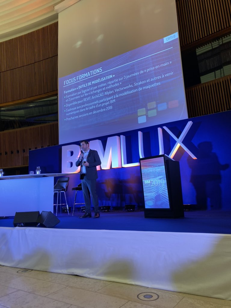 A unique #Luxembourg sector-wide #BIM #training scheme, coordinated and presented by <a href="/crtib/">CRTI-B</a> #BIMLUX2019