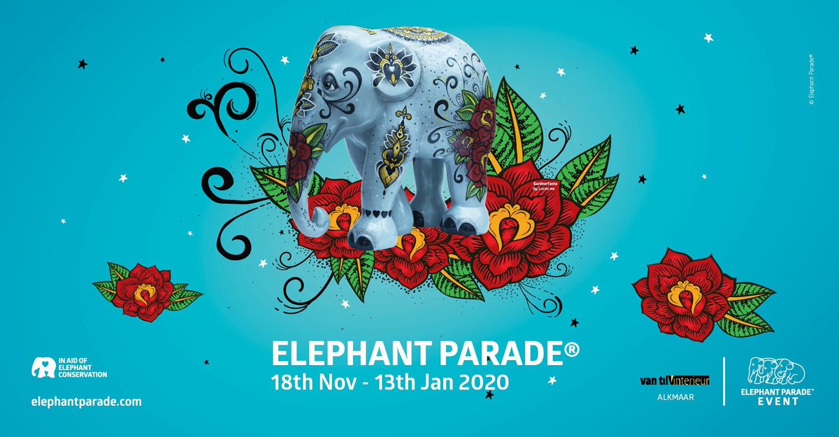 Wij zijn de trotse host van de Elephant Parade! T/m 13 januari 2020 zal de kudde -bestaande uit meer dan 20 grote kunstolifanten- te bewonderen zijn in onze winkel. Meer info via bit.ly/2OuS0WW