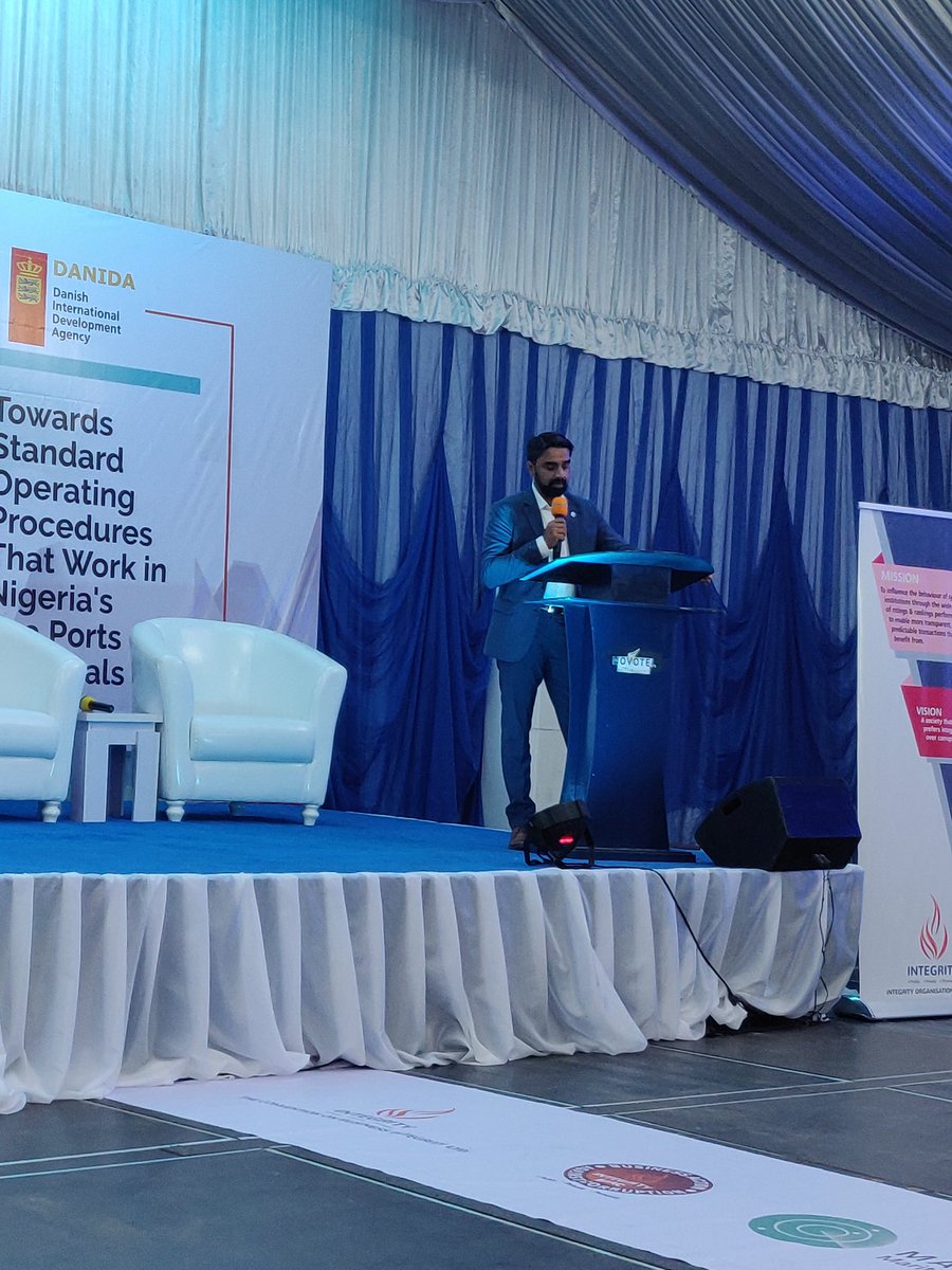 CBiNigeria's tweet photo. Opening remarks by @VivekMenon79 of the maritime anticorruption network #CBiRoundtable #CBiMaritime https://t.co/Pi67E4ndwP