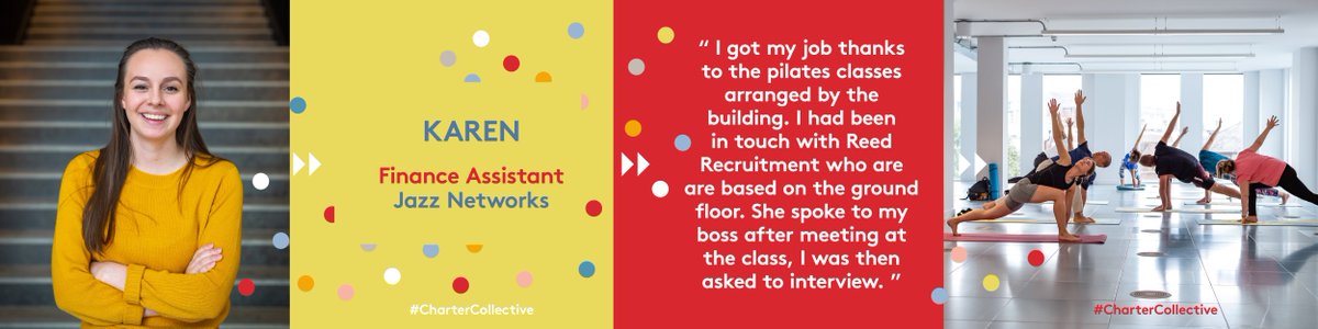 Karen works in the Charter Building as a finance assistant for @jazznetworks Fun fact about Karen, she once served dirty lake water to the King of Norway by accident, thinking it was coffee! #IWorkAtTheCharterBuilding #chartercollective #workinuxbridge #uxbridge #lovewhereyouwork