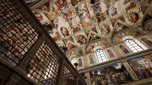 システィーナ礼拝堂をVRで再現した『IL DIVINO』がSteam配信!-壮大な天井画をお家で体験  