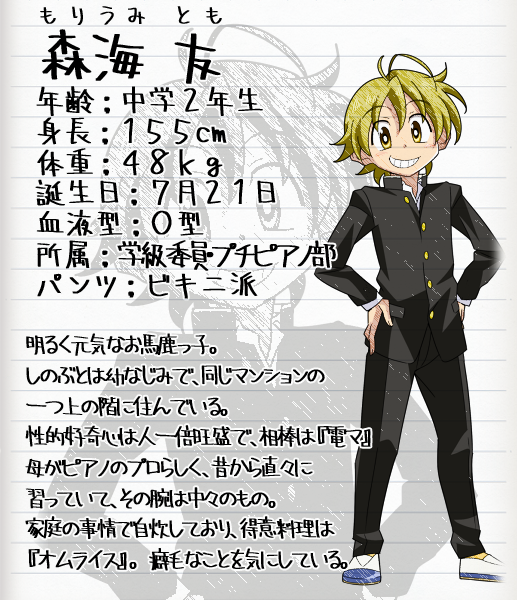 登場人物紹介 スクボ 見習い魔術師