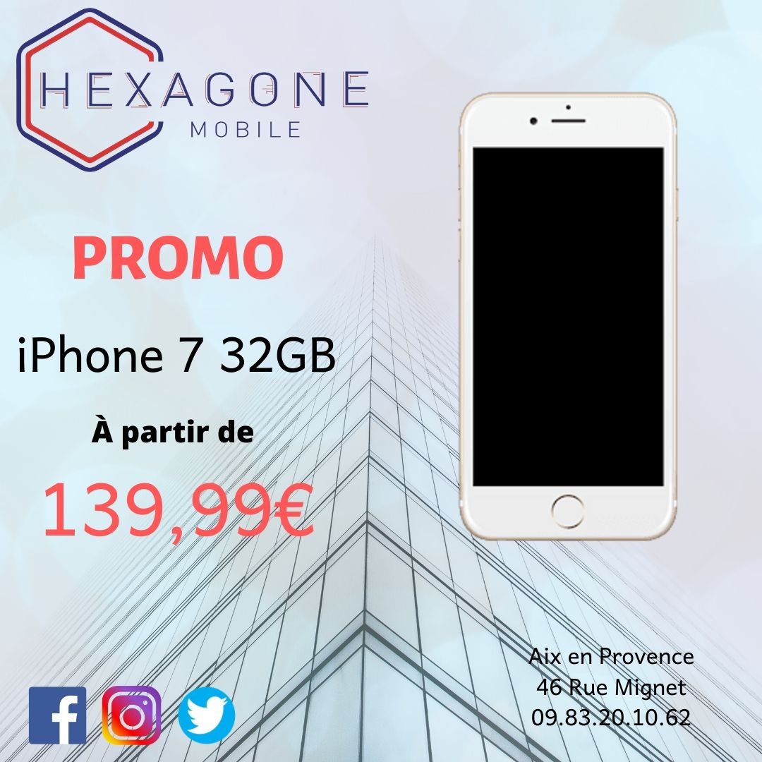 hexagone_mobile's tweet photo. Uniquement dans votre magasin Hexagone Mobile à Aix en Provence.
Horaires :
Du lundi au samedi
10:00 - 13:00
14:00 - 19:00
0983201062 https://t.co/Du9JCLOKzB