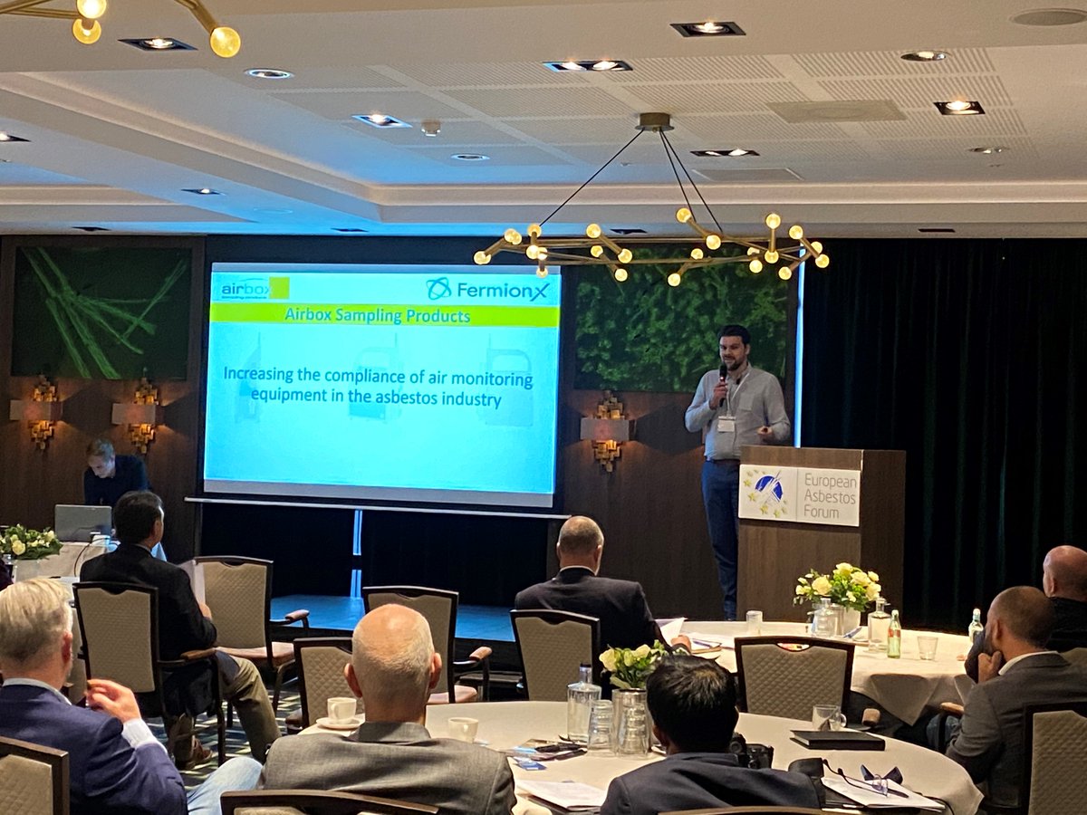 Great few days for our team presenting at the European Asbestos Forum on compliance in #asbestos <a href="/eafconference/">European AF</a>