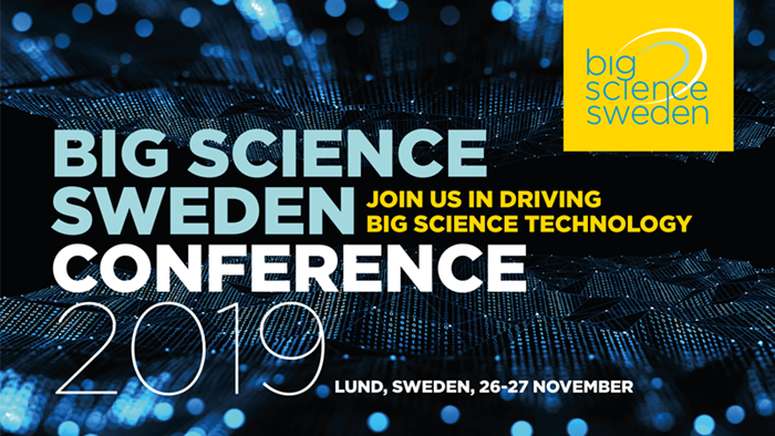 BigScienceSWE's tweet photo. Big Science-världen samlas i Lund 26-27 nov 2019
Här möter svensk högteknologisk industri, institut och akademi ESS, XFEL, CERN, MAX IV, ITER/Fusion for Energy. Forskningsanläggningarna är intresserade av att skapa nya kontakter med svenska leverantörer. https://t.co/vhIdGNPx3i https://t.co/8KL4XKj2ZO