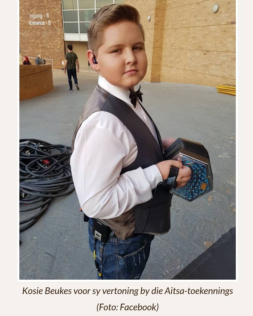 Ek is 'n kind, ek is net 12 jaar oud. Maar ek is 'n kind met 'n baie groot passie vir musiek. Musiek is my lewe &amp; vir 6 jaar gee ek al my alles vir my musiek. Ek het hard gewerk om te kom waar ek wil wees &amp; ek gaan nog hard werk om te gaan daar waar ek nog wil wees!