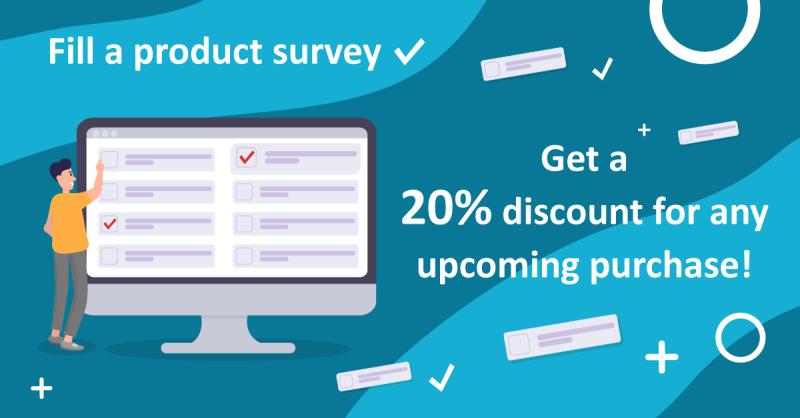Nobody enjoys filling #product_surveys... That's why we have a gift prepared for those, who will help us! 
Fill a product satisfaction survey until the end of November, and get a 20% #discount for any upcoming purchase on our website!
rafasolutions.com/forms/index/sF…