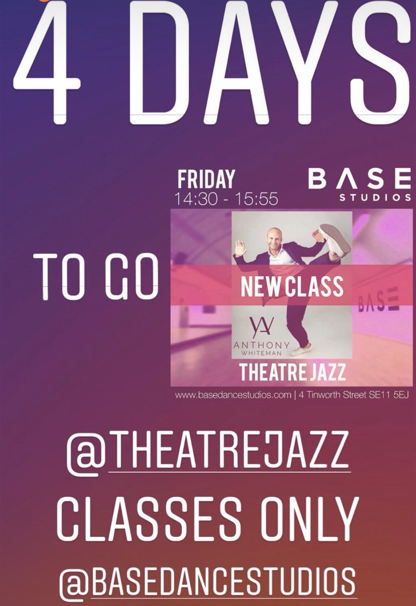 anthonywhiteman's tweet photo. Soooo excited for this....countdown is well underway! 💥Also a couple of ‘CLASS PASSES’ still available as people have booked panto💥 Still at £2️⃣8️⃣for 4 Classes (5 opportinities to use them) DM if you want this as there is on ⏰ 24 HOURS ⏰ to secure yours and SAVE £8! RT&amp;Share https://t.co/B2D5Kn33VN