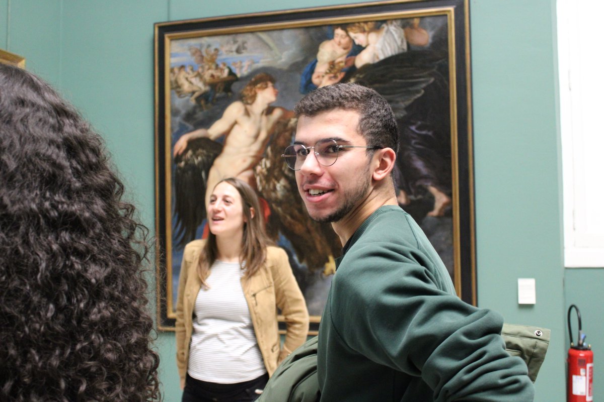 iseg_bordeaux's tweet image. #WorkshopDesign
Les étudiants ISEG et @eartsup ont découvert l&apos;annonceur de leur Workshop Design: le @mbabx !
Ils ont une semaine pour proposer un plan de communication et une identité visuelle pour Bacchanight!
Avec en bonus une visite privée de ce magnifique musée! 🤩