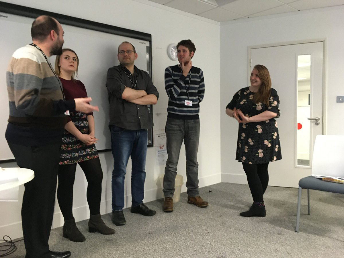 An absolutely brilliant workshop with the excellent teachers from @LILAlovetolearn looking at how Improv could be used in their lessons. They are as lovely as they look!  Get in touch with us to find out how you can use improv in your school, company or group.