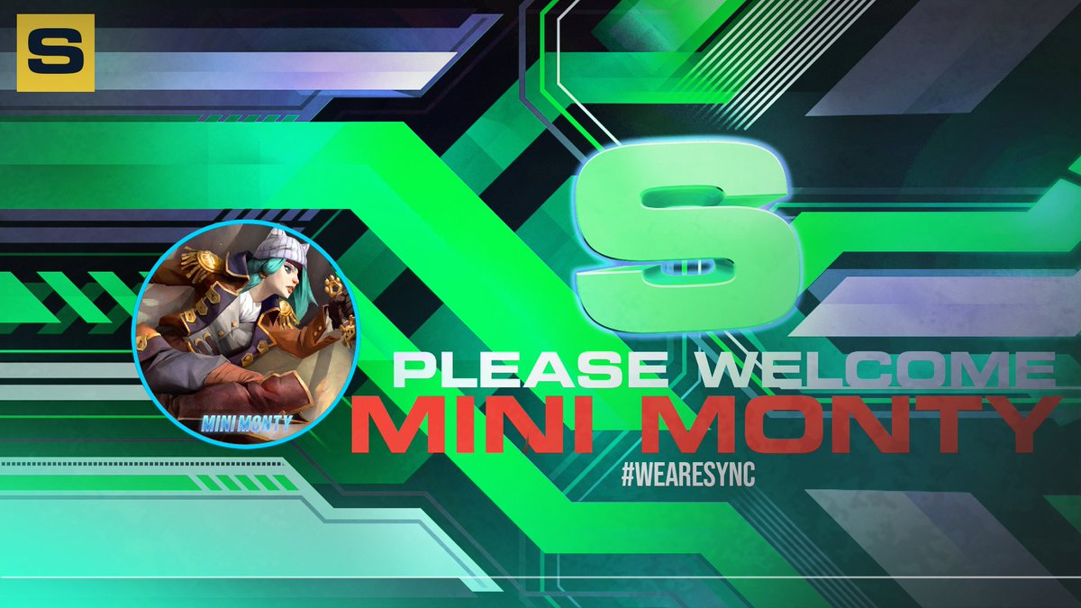sync_ESC's tweet photo. [Announcements]

Please give a massive welcome to MiniMonty as the latest additions to the sync Palidins EU team!
 
@TheRogueEnergy
@Chairs4Gaming
@InsaneLabz
@WeAreGamerBorn
@xidaxpcs
@FatalGrips https://t.co/VFVQr71TTT