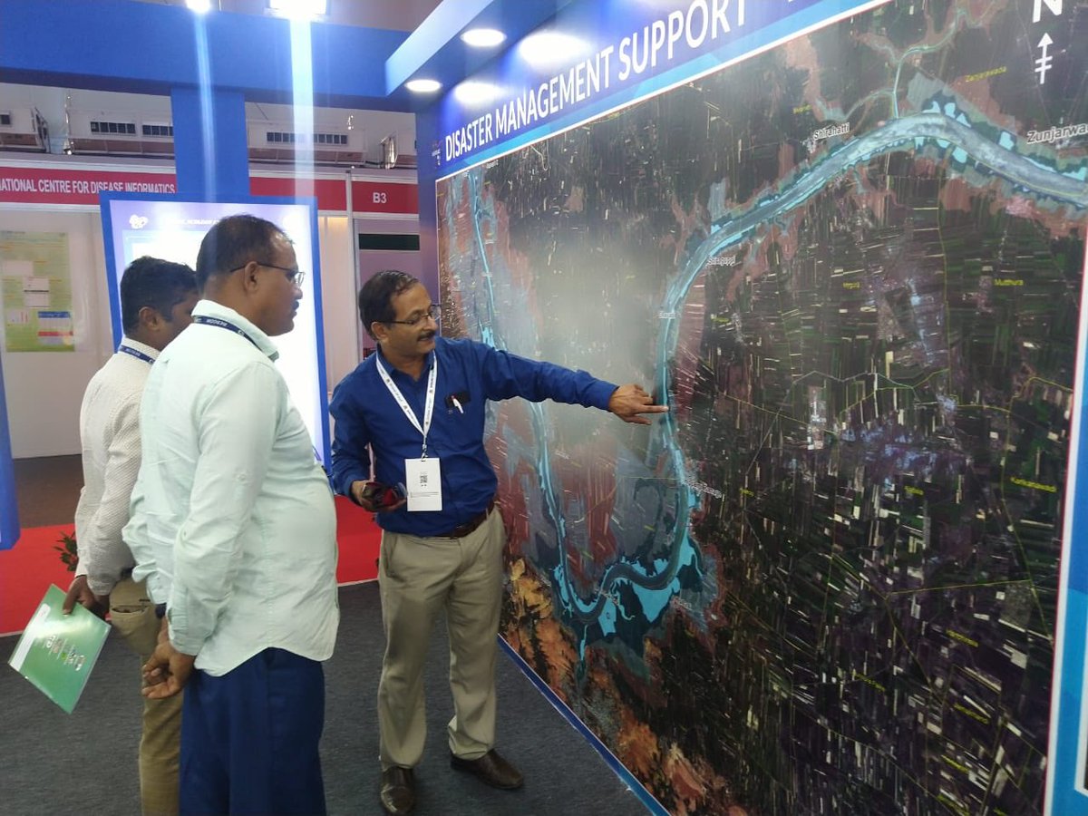 ksrsac_gok's tweet photo. Bengaluru Tech Summit 2019
Visit KSRSAC Stall at Stall No. B5
Date: 18th,19th Nov & 20th Nov 2019
Location: Bengaluru Palace
Visitors at KSRSAC Stall.
#BlrTechSummit #Innovate #invent #KSRSAC #KGIS #GIS #GOK #BlrTechSummit18 #BTS #InnovateKarnataka #Innovate #Innovation https://t.co/aVdwW6Pean