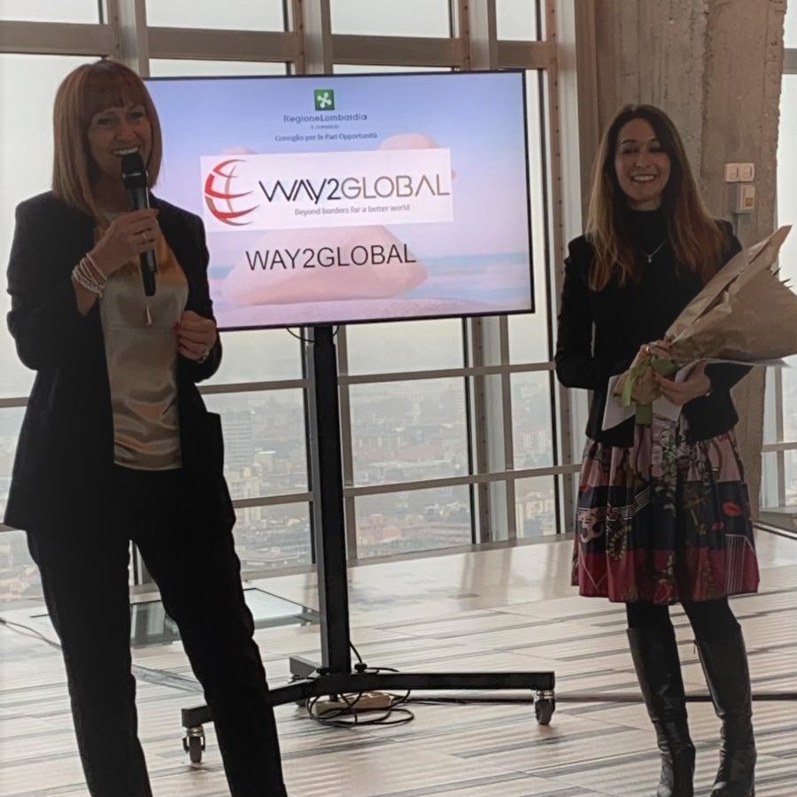 way2global's tweet photo. Siamo una realtà piccola, ma quando si parla di #sostenibilità ambientale e sociale, di #innovazione e di cose così belle non vogliamo essere secondi a nessuno! @lauragori1, Founder &amp; CEO @way2global

#ConsiglioPariOpportunità #CRLombardia #CRLombardia 
#Milano #19novembre https://t.co/tnDfwF0N7h