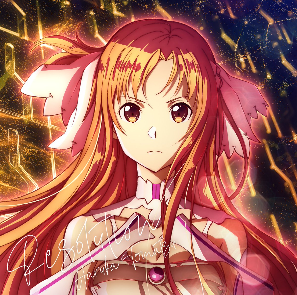 アニメ ソードアート オンライン 公式 Opテーマ情報 戸松 遥さんが歌うopテーマ Resolution がいよいよ明日11 水 発売です アニメ盤のジャケットは アスナの描き下ろしイラストになります T Co Hh3vaccmfc Sao Anime T Co