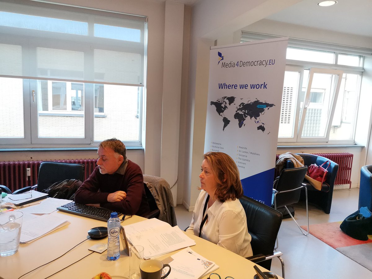 media4dem's tweet photo. Media4Democracy's pilot Freedom of Expression Policy Webinar is delivered to @EUinKenya! #FreedomOfSpeech #ATI @europeaid https://t.co/rdLzT0umes