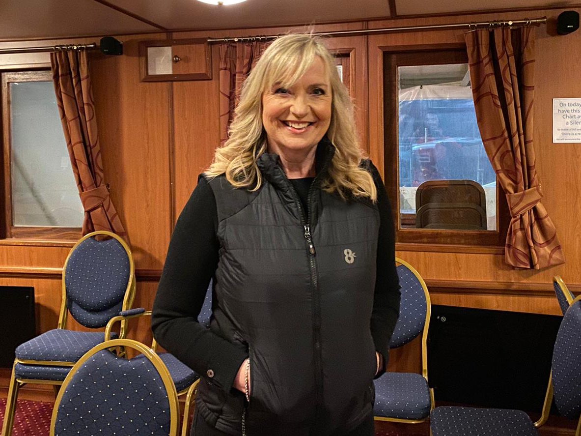 I went very early on the Christmas pressie but I hope it keeps you warm Carol #BBCBreakfast