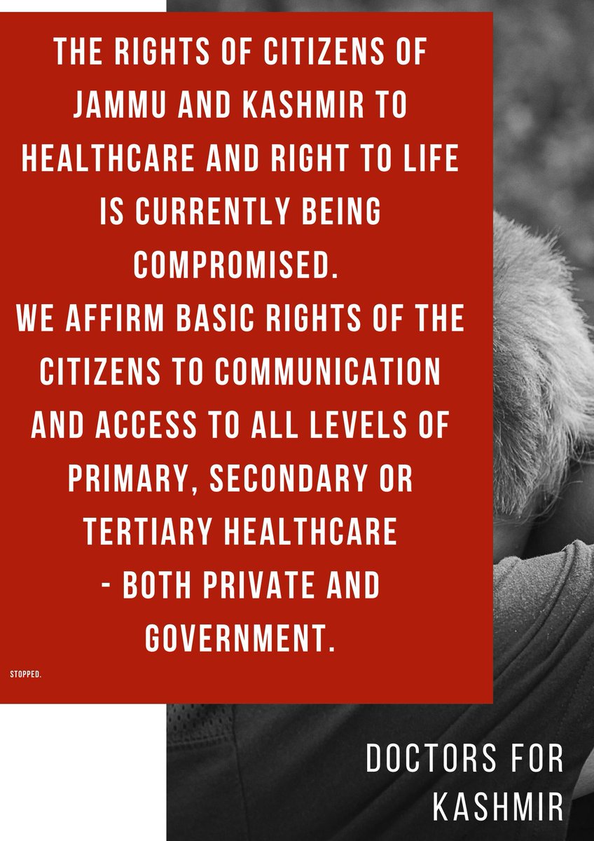 aipfindia's tweet photo. #DoctorsForKashmir #ImprisonedResistance https://t.co/WZvySfmUFQ