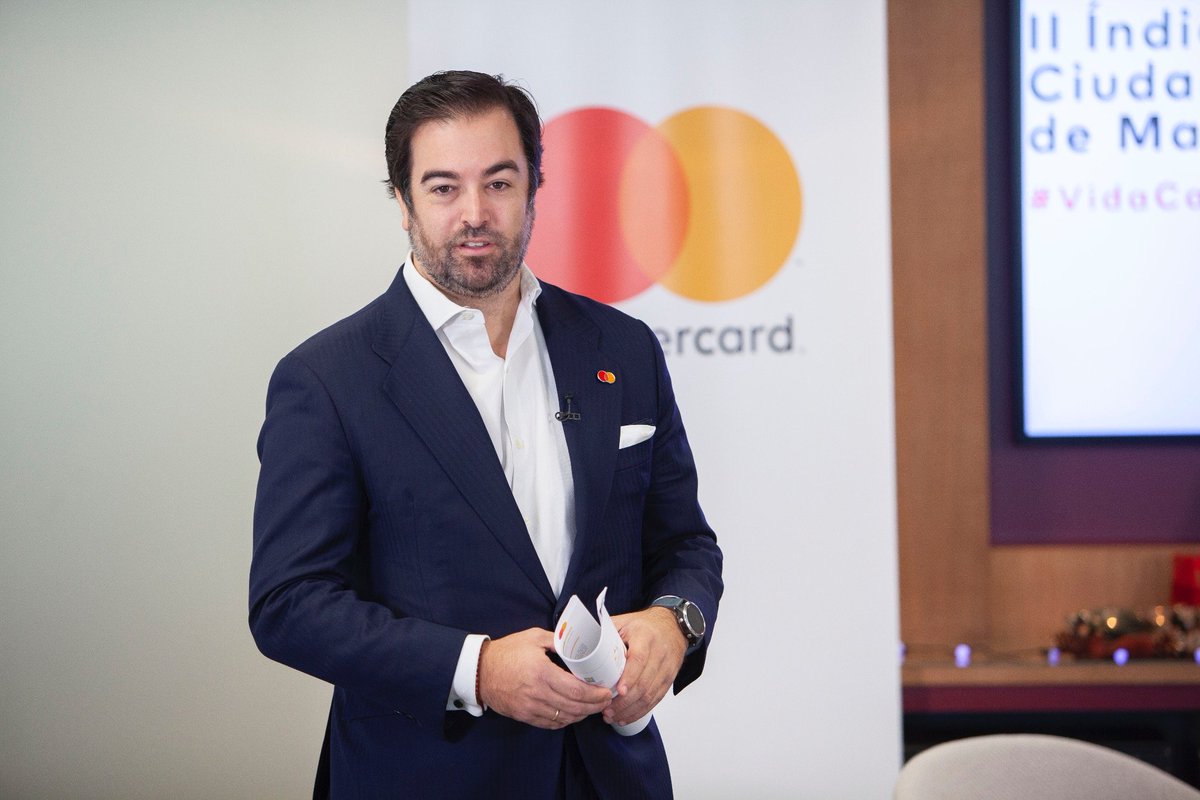 MastercardES's tweet photo. Una de las conclusiones del II Índice de Ciudades Cashless de @MastercardES es que el uso de la tecnología contactless está aumentando considerablemente gracias a su seguridad, comodidad y rapidez #VidaCashless https://t.co/JtK0kl5B7F