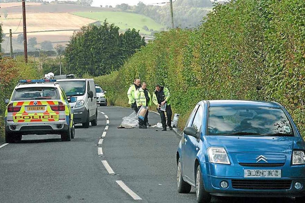 John Searle was hit by a driver in Shropshire, and knocked into the road. Two more cars were driven into him. He died. A man who stopped to help was hit by a fourth car, which broke his leg. Two drivers were charged with careless driving, but after blaming low sun, were acquitted