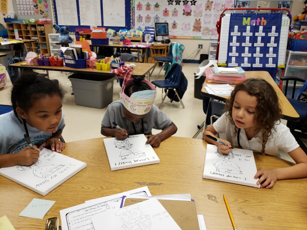 DiscoveryES's tweet photo. Flashback! These students wanted to take a moment and make something special for their dad’s, who are all veteran’s! #veteransday2019 #DiscoveryElementary #Sunrise https://t.co/ymYcPZc5uq