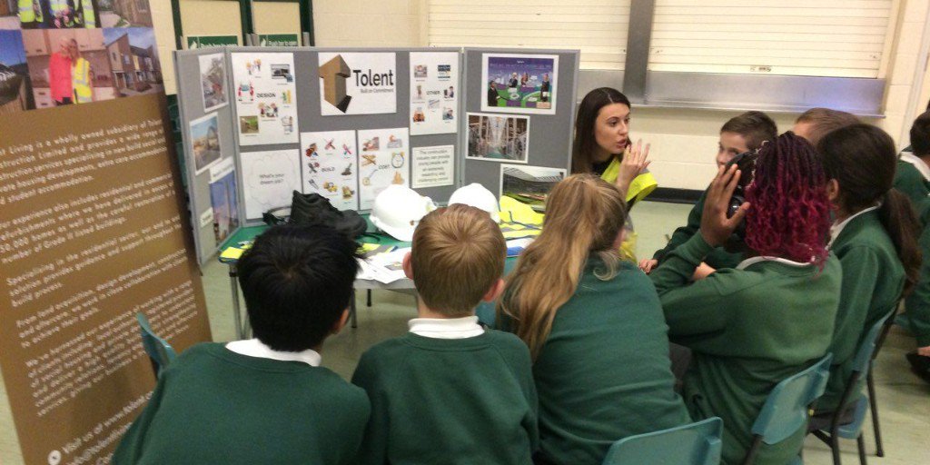 Tolentplc's tweet photo. Customer care coordinator Ellie leading a career speed dating event at Kingston Park Primary School in #Newcastle 👏

Did you know we have a dedicated customer care &amp; community team who work with local schools, colleges &amp; universities? 😃

More info 👉 https://t.co/PsVpFPFR0s https://t.co/25D1TA1oO2