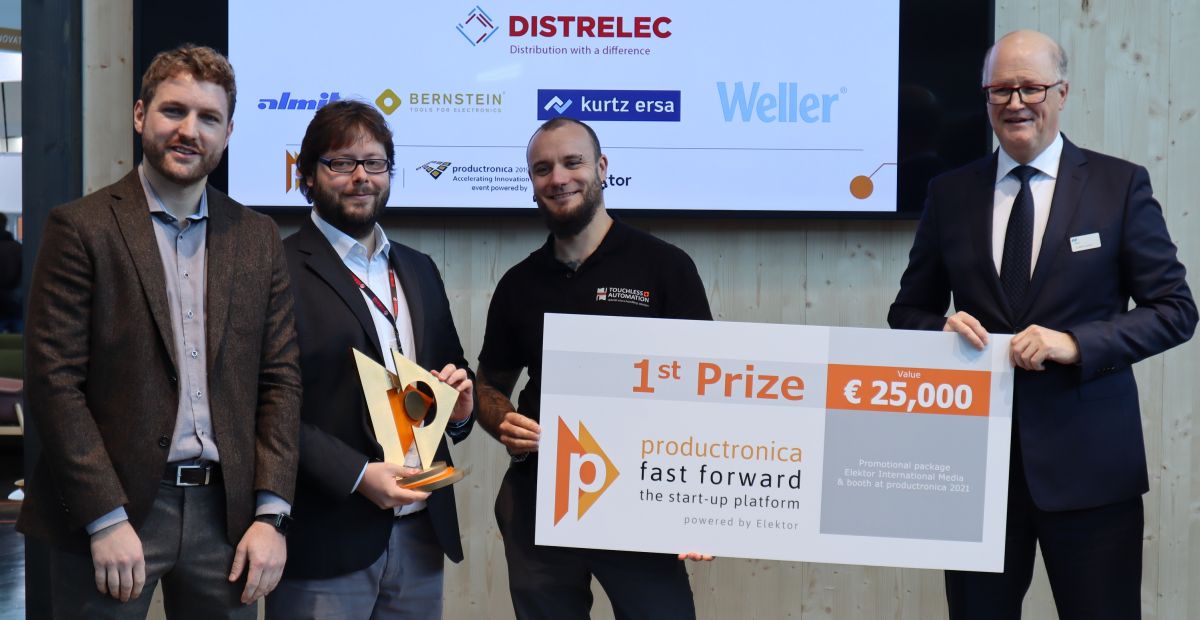 Touchless Automation celebrates triumph against European startups and wins €25’000 Startupticker.ch | The Swiss Startup News channel startupticker.ch/en/news/novemb…