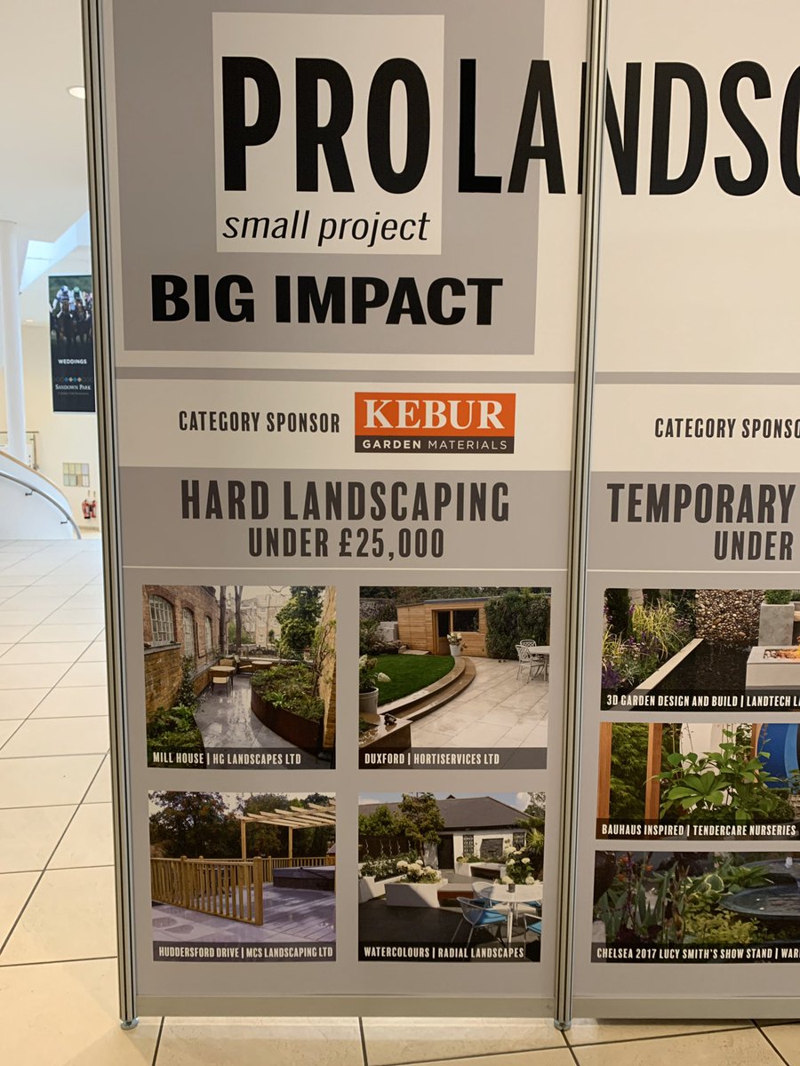 At <a href="/FutureScapeUK/">FutureScape Event</a>  <a href="/ProLandscaperUK/">Pro Landscaper</a>  lets see how our job from last year gets on!