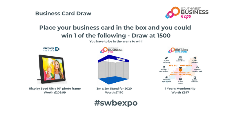 🔊Last day to book your free #SWBEXPO ticket!!!
 here is the link 👉  bit.ly/SWBEXPO?utm_ca… 
Bring plenty of business cards as at the end of Expo day we are giving away 🎁 ⚡️You have to be in the Arena to win it!⚡️