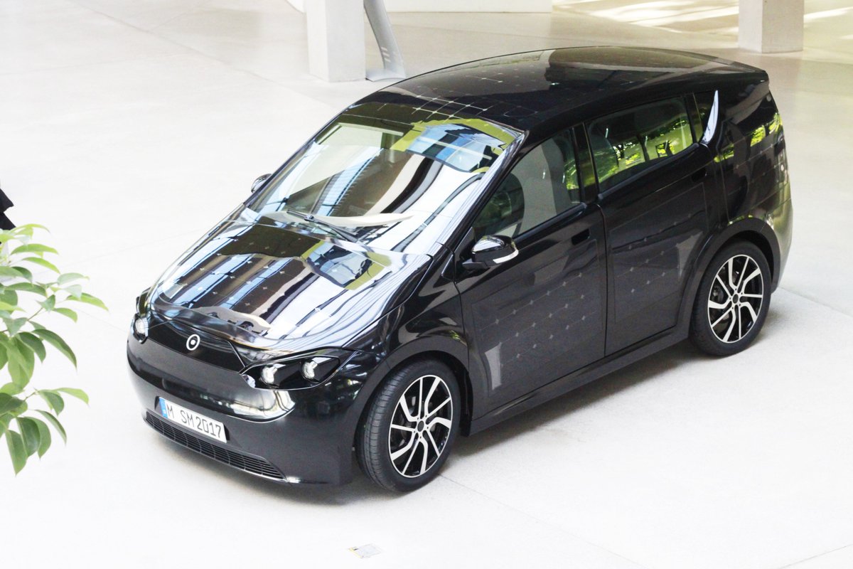 Karma1_com's tweet photo. Remember: #SonoMotors is presenting the #SolarCar “Sion” in #Munich for the first time. More in #Karma1 https://t.co/Kfd5FcnLdd https://t.co/RWilx6VV3U