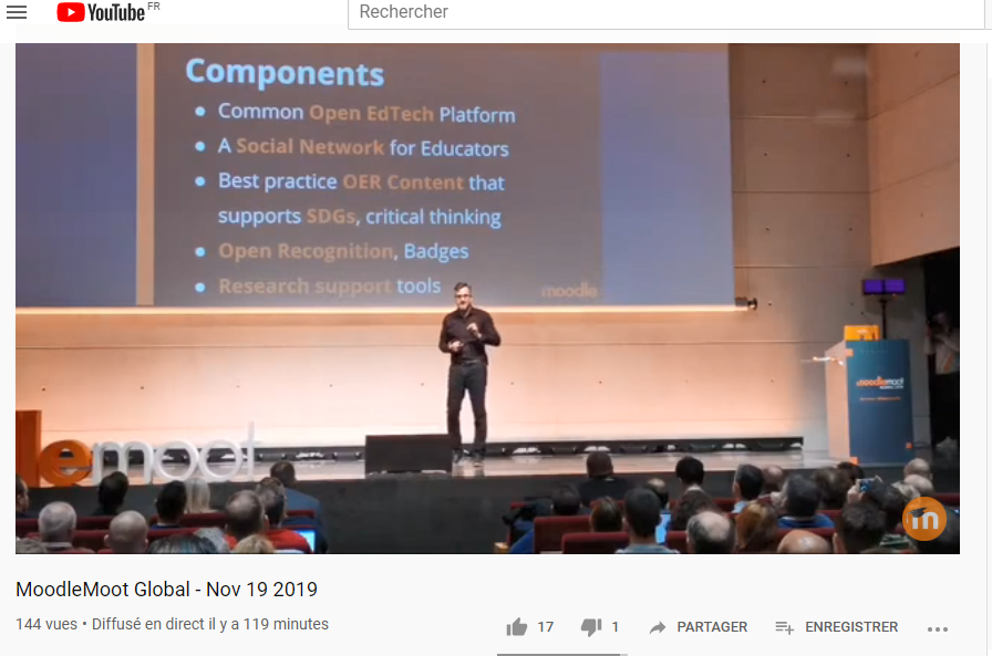 misterppqx's tweet photo. #OETGlobal
@OpenRecognition
Martin Dougiamas tells we need open recognition as a component to model a better world.
Thx
@moodler
. Let's start at the FR MoodleMoot by building #openbadges for the community
#opened19 https://t.co/M8zCZeemQv https://t.co/qR9pe6oR1s
