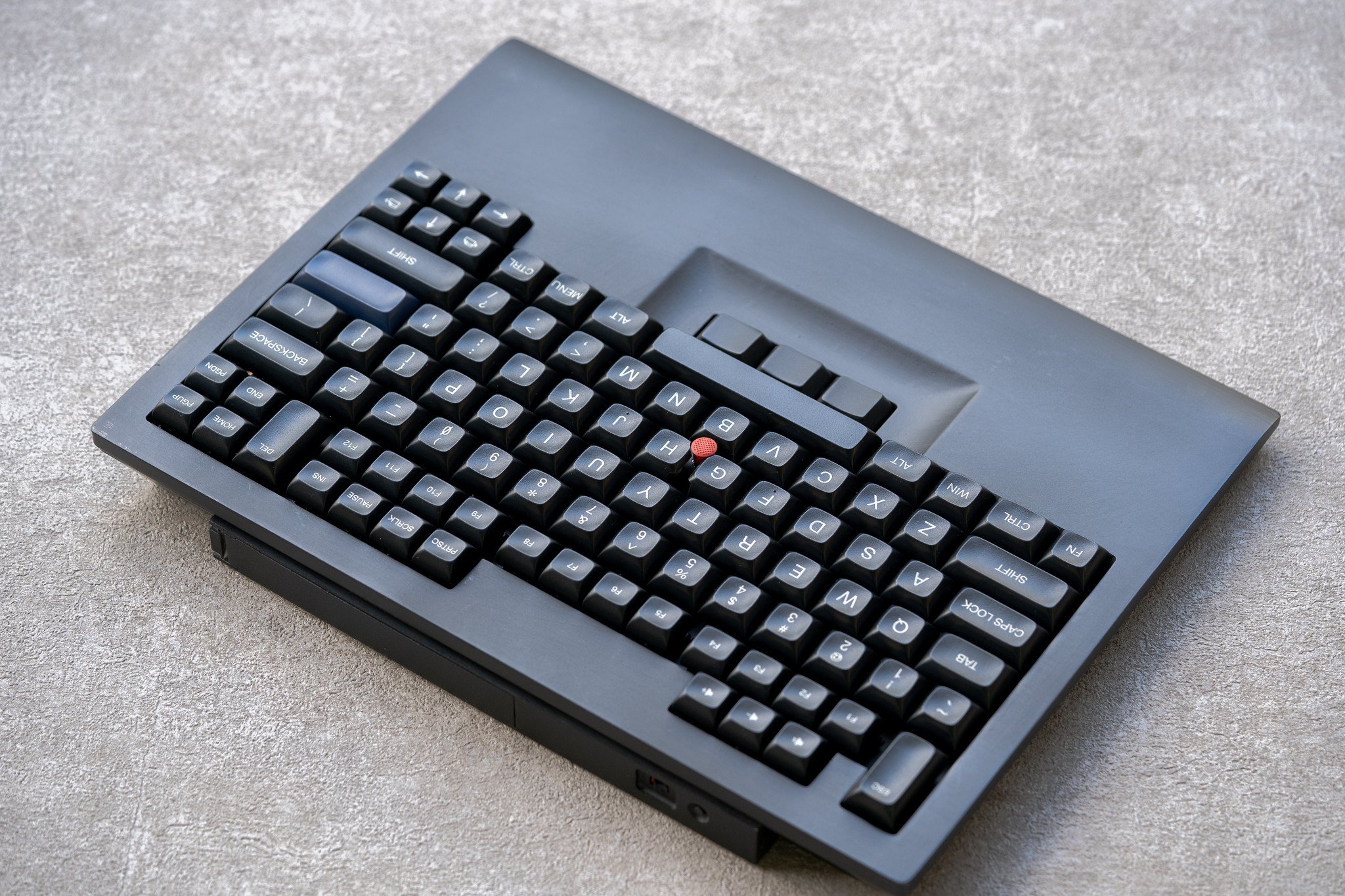 TEX Shinobi JPモデル 静音赤軸 TEX Shinobi 』 TrackPoint搭載 日本語JIS配列 7段配置キーボード