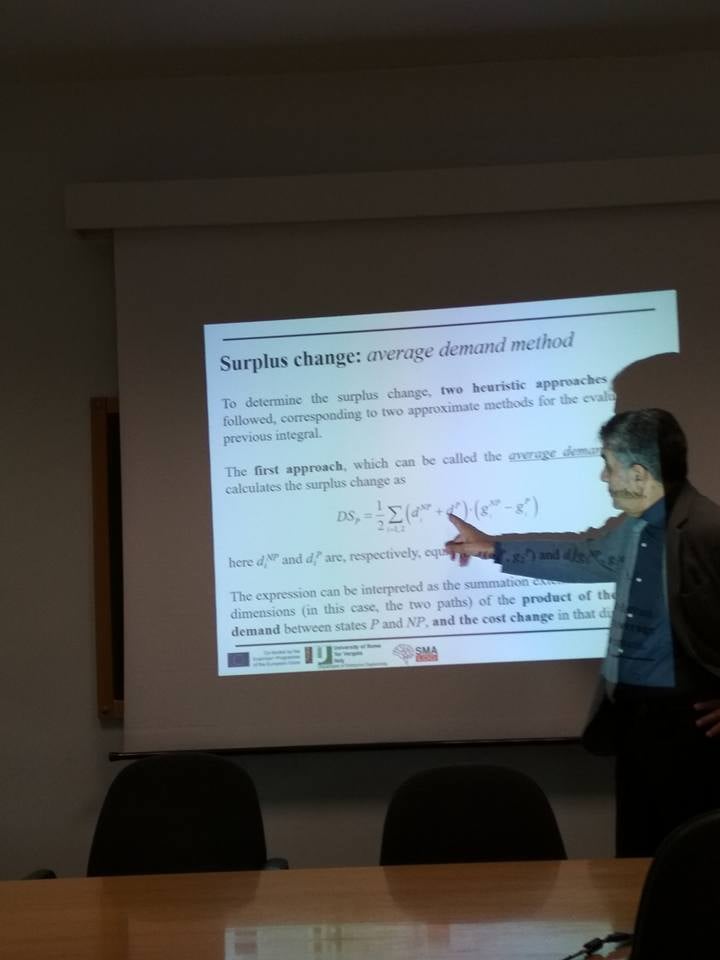 SmaLog2017's tweet photo. Special staff-mobility in the SmaLog project.
45 days teachers have studied at the Tor Vergata University of Rome.
Thanks so much to teachers - prof. Antonio Comi, prof. Antonio Polimeni, prof. Umberto Crisalli and prof. Agostino Nuzzolo!

Let's move forward!

#SmaLog #SmaLog2017 https://t.co/d5qmsatgWi