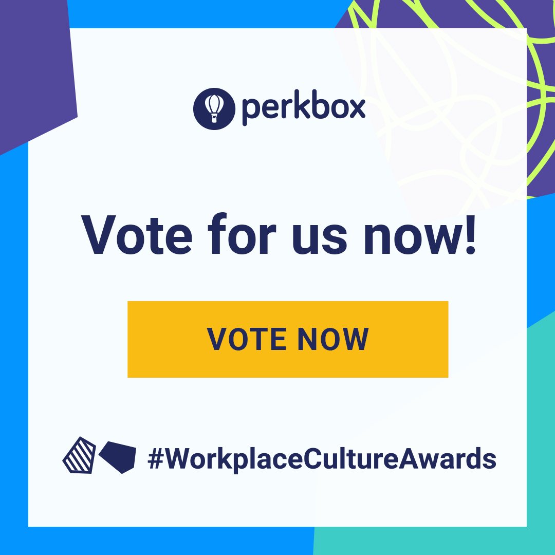 Vote for us! 
We have been nominated in the Perkbox Workplace Culture Awards 2019 (medium sized business category).  
Please click on the link to vote for us bit.ly/37ln44g #worklifebalance #happyemployees #workplacecultureawards
