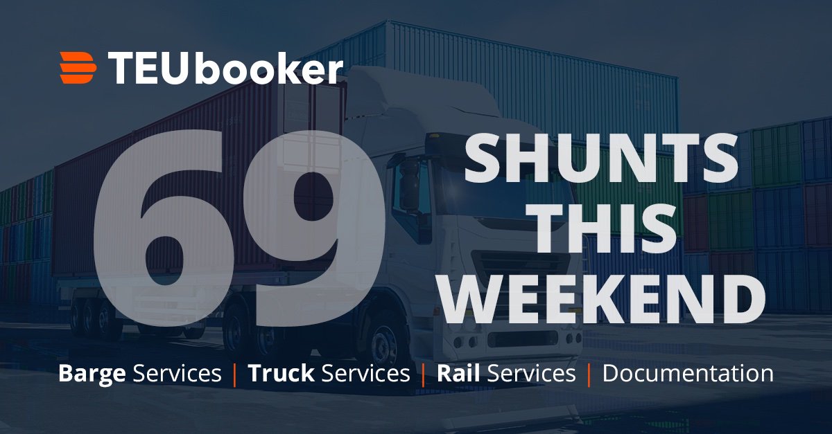 69. Soixante-neuf. For some an intimate position. For TEUbooker the number of shunts last weekend at the Maasvlakte. Want to reach more closings? Please visit our website teubooker.com