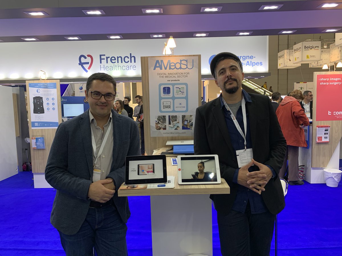 Showcasing our digital know-how and solutions at #Medica here in Düsseldorf. What an amazing event for digital innovation