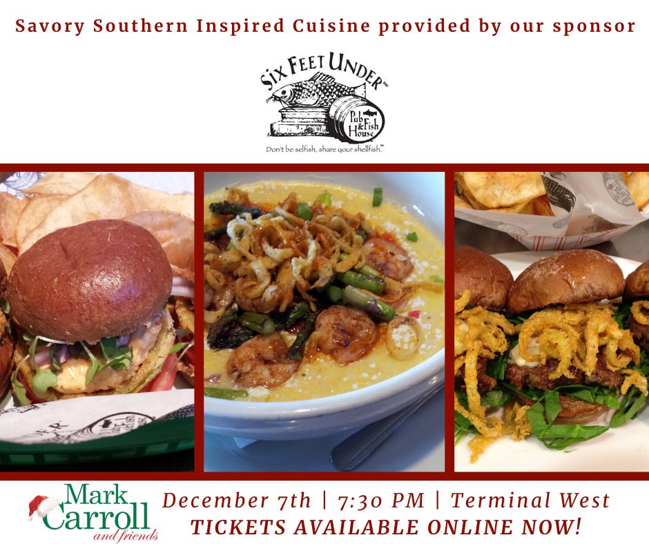 MarkToyDrive's tweet image. The food is going to be absolutely AMAZING! Big thank you to our sponsor @sixfeetunder for always supporting us! bit.ly/MarkandFriends #giftofgiving #sixfeetunder #TerminalWest #MarkandFriends #ToyDrive #Atlanta #Buckhead