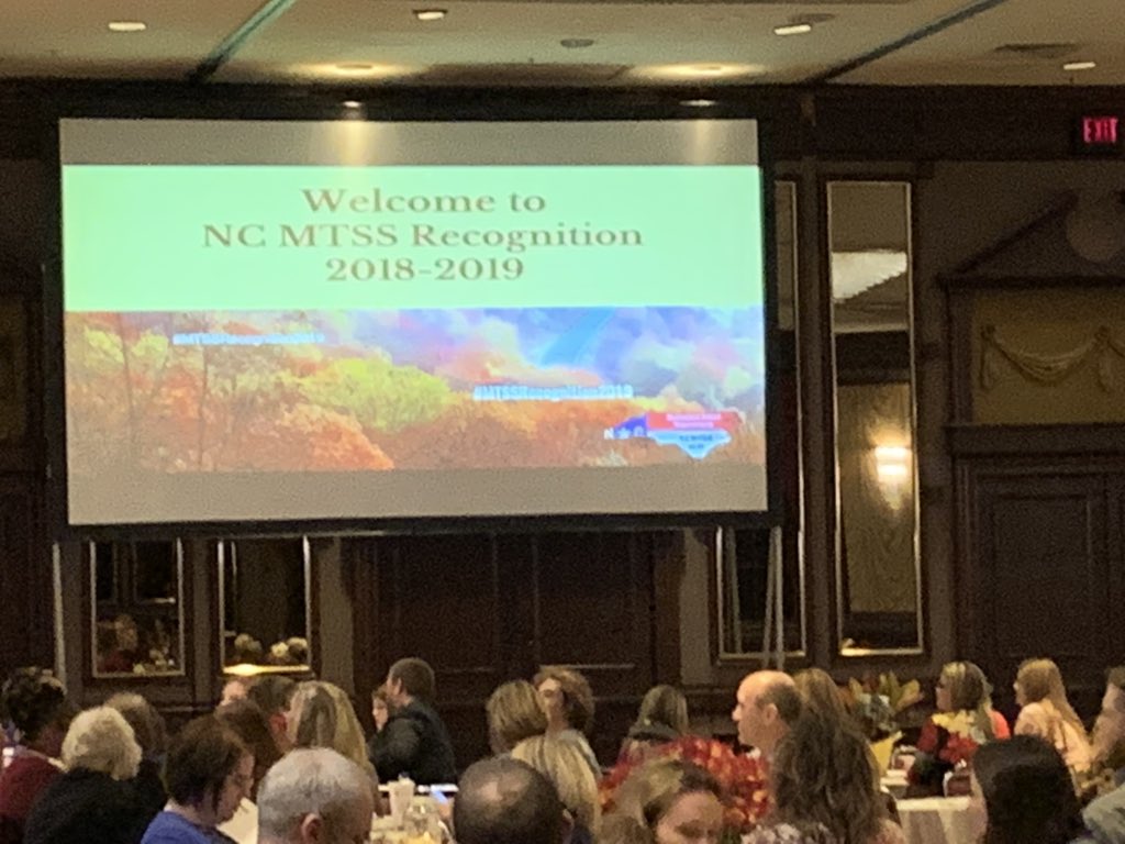 Celebrating MTSS Recognition! <a href="/BeaufortCoSchNC/">Beaufort County Schools</a> has 10 schools receiving recognition today! #MTSSRecognition2019