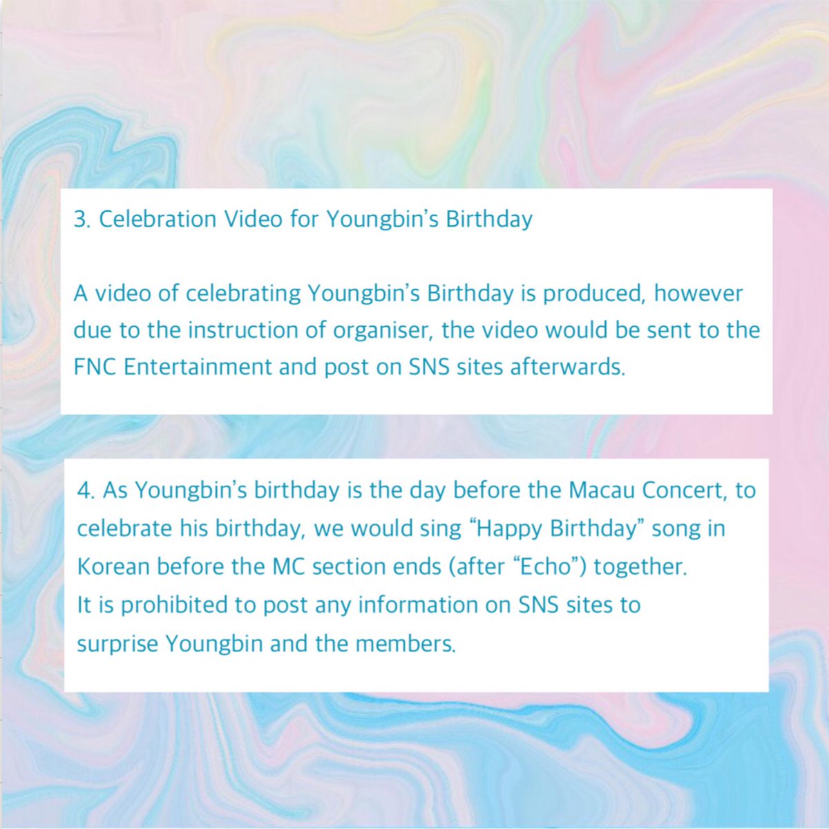 SPARKLINGSTAR_9's tweet photo. 🌟SF9 UNIXERSE IN MACAU Project🌟
👇Please read the details👇
HELP RT PLZ🙏
#SF9 #에스에프나인 #SF9inMacau #SF9UNIXERSEinMACAU #SF9MACAU #SF9UNIXERSE https://t.co/b9siFJuatz