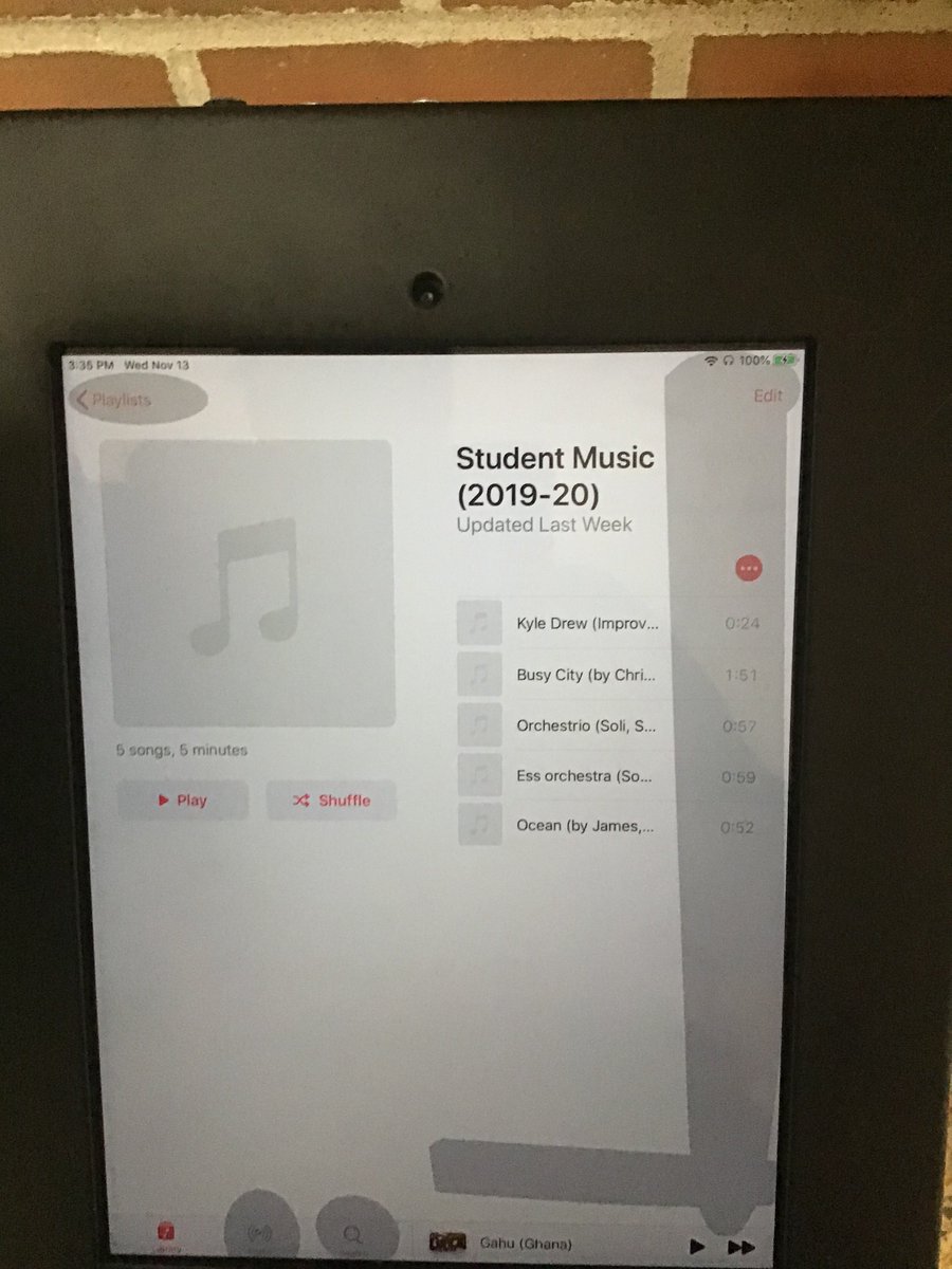 Talk about innovative, interactive and engaging!  Clear Springs Elementary teacher David Davis installed a sound dome in the hallway outside of his room.  Students can interact with professional or student created music via the connected ipad. #tonkainnovates @tonkaschools