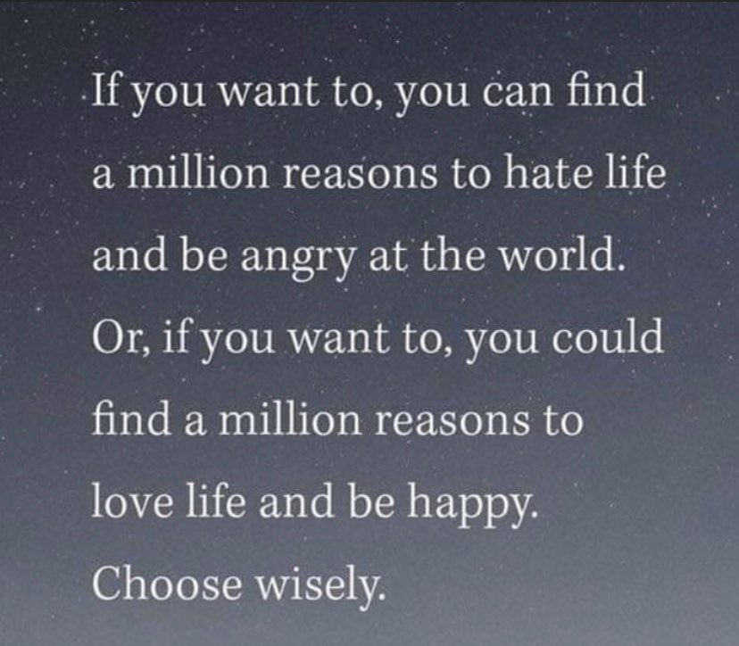 Yes! #choosetobehappy