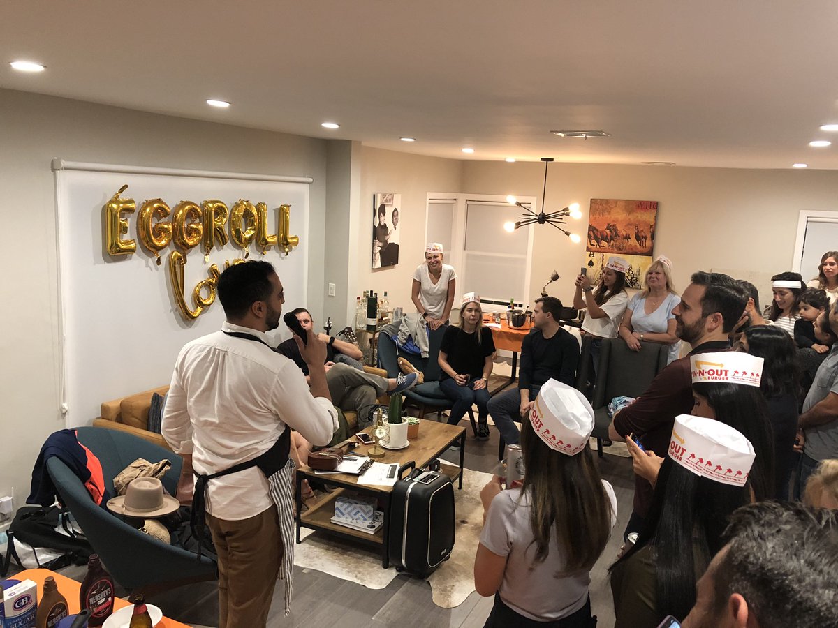 PinchMagic's tweet image. When one of our founders hosts an epic egg roll competition (with breakfast, entree, &amp;amp; dessert categories...), you sometimes have to be extra sure with that second scoop…
.
.
.
#OneWipeEverybodyKnowsTheRules #Winner #DoubleForNothing #EggRoll #Competition #GutHealth Competition