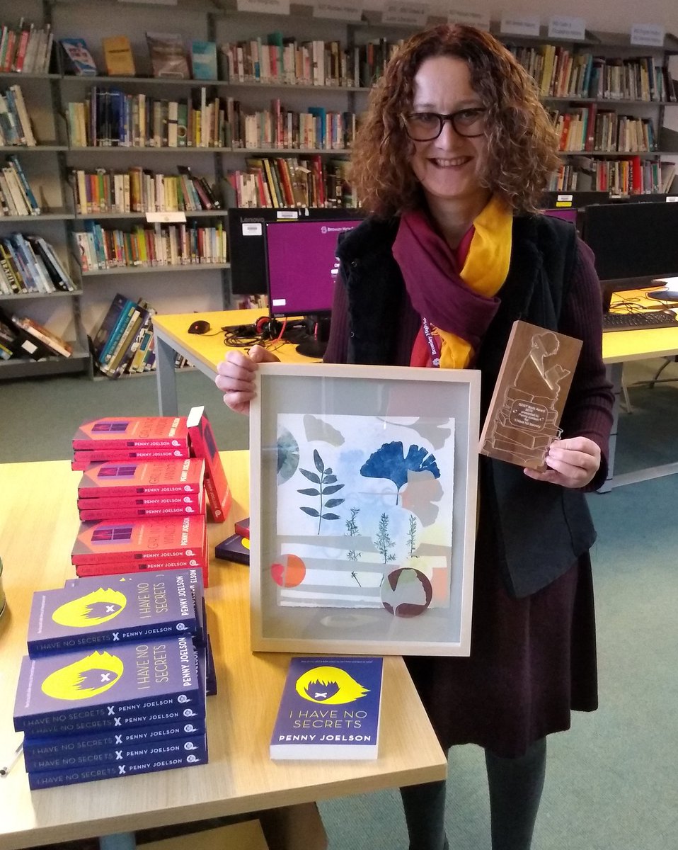 pennyjoelson's tweet photo. Beautiful Award and screen print as prizes for winning the @gdst Award! Thank you to all involved! https://t.co/IxaeljQu2l