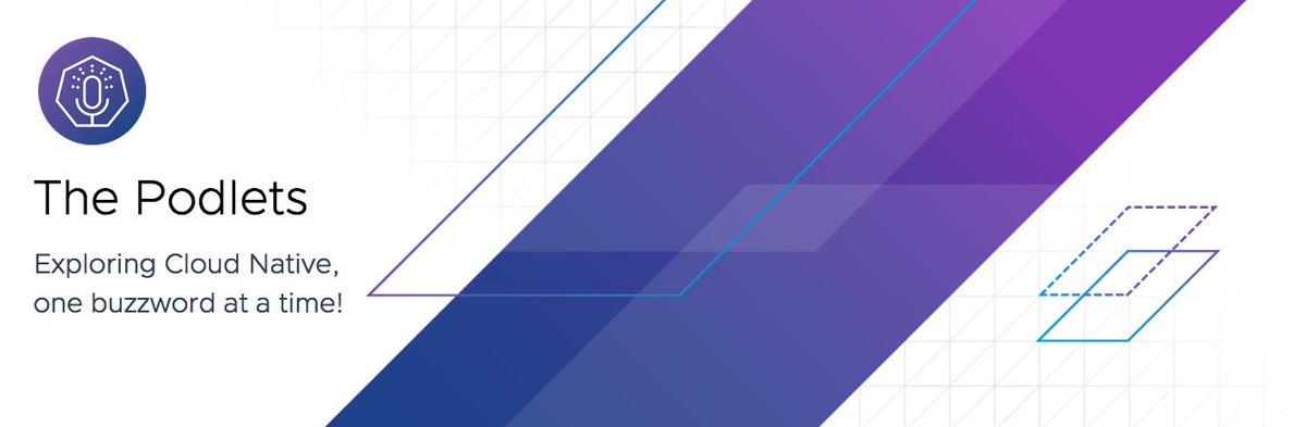 VMware Podlets Podcast is now here where the hosts explore Cloud Native one buzzword at a time!

Listen &amp; watch on all your favorite platforms

thepodlets.io

#vExpert #Kubernetes #VMwareTanzu
