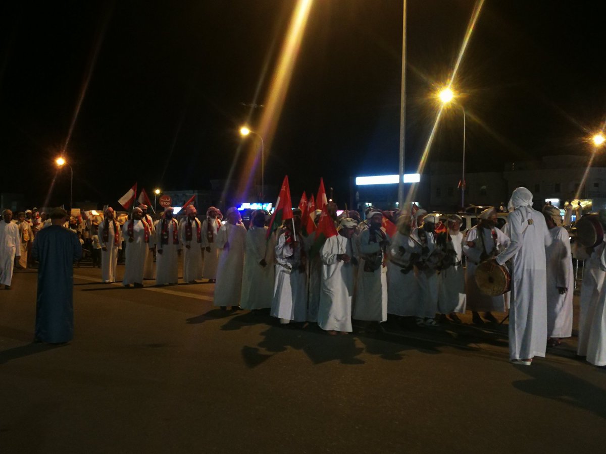 s_r005's tweet photo. جانب من حفل استقبال ولاية #ينقل بمحافظة االظاهرة بمناسبة #العيد_الوطني_الـ49_المجيد https://t.co/EM8FyUT8np