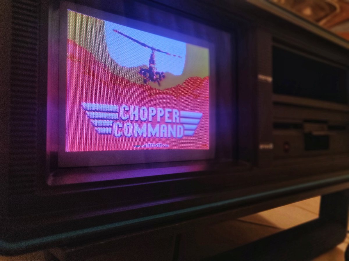 tonysavon's tweet image. Always test on Real Hardware before you release ;-)
#ChopperCommand #KeystoneKapers #Frostbite #C64