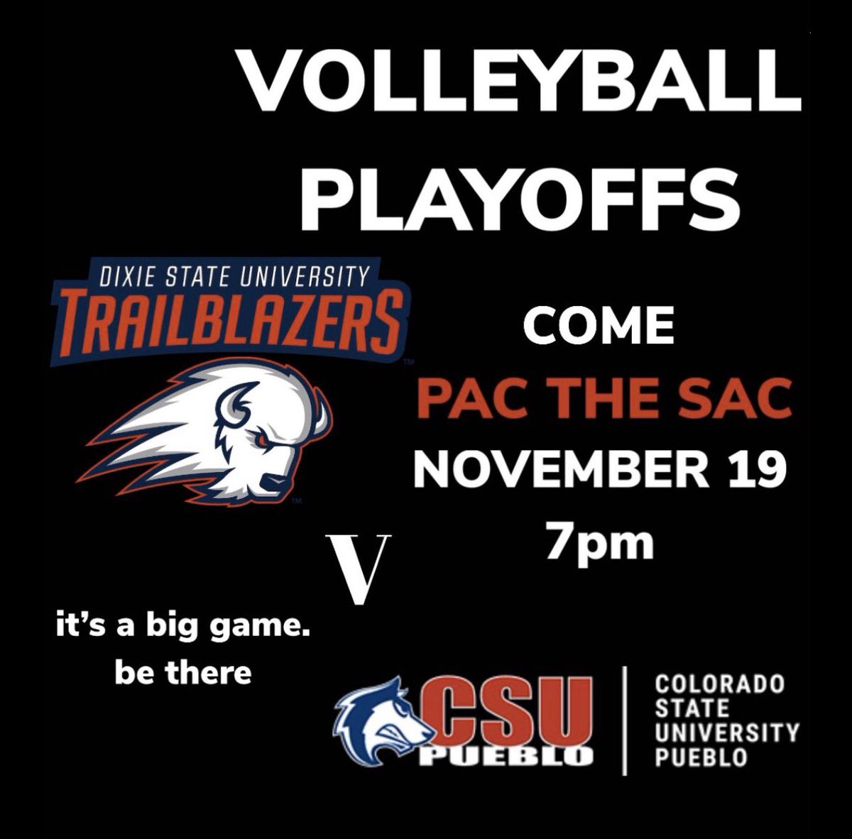 DSUStampede's tweet photo. 🚨‼️PLAYOFF DAY‼️🚨 https://t.co/UkB7pBTAMg