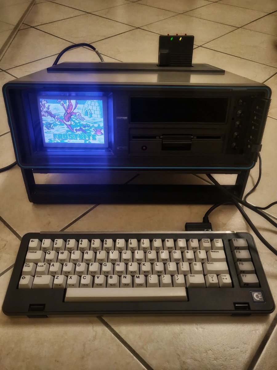 tonysavon's tweet image. Always test on Real Hardware before you release ;-)
#ChopperCommand #KeystoneKapers #Frostbite #C64