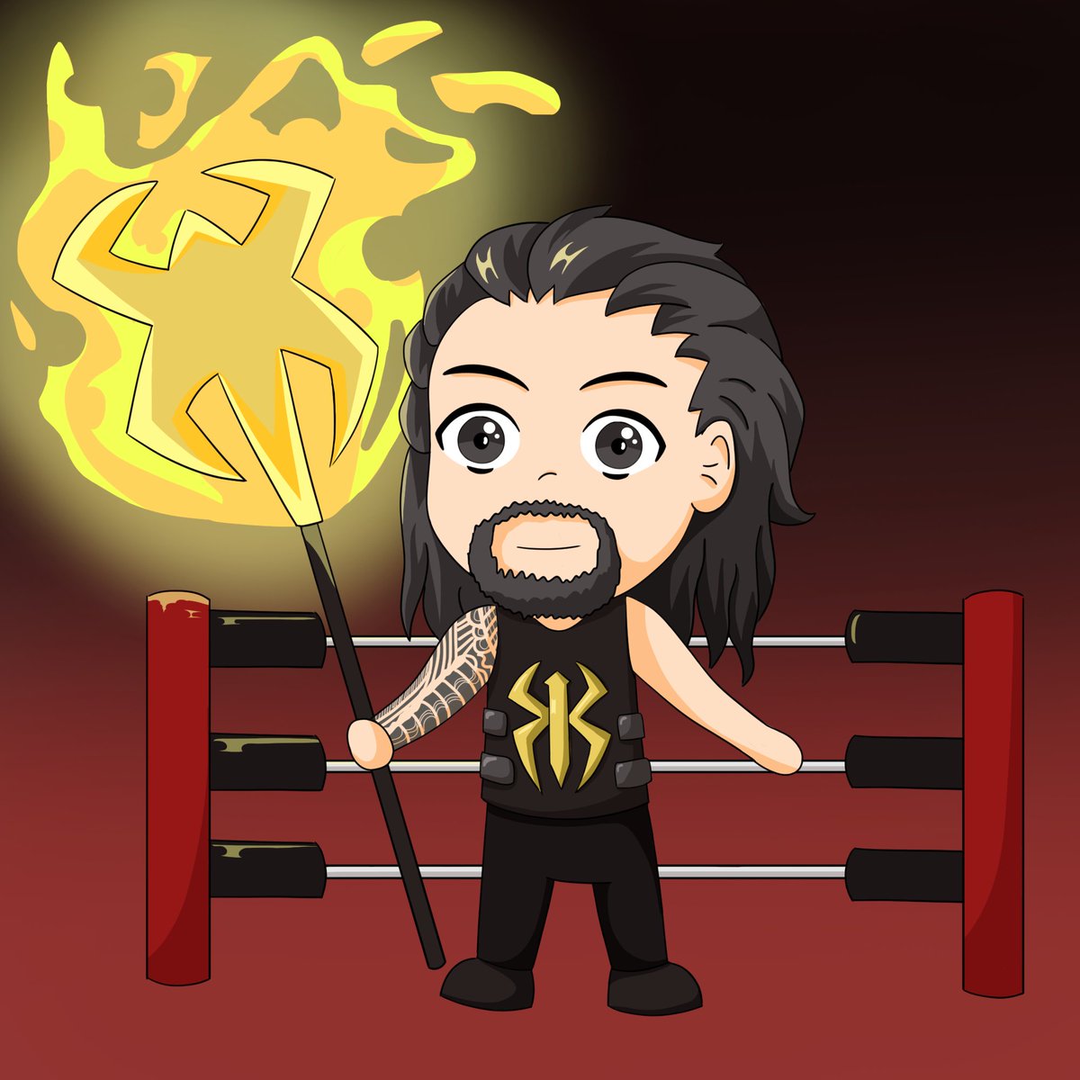 EmpressLemon's tweet image. And the second one to enter @Brawlhalla from the WWE is @WWERomanReigns !

Retweet and follow to win his Crossover Skin! 🥳🥳🥳

The giveaway ends on the 26th of November!
#BrawlhallaArt
