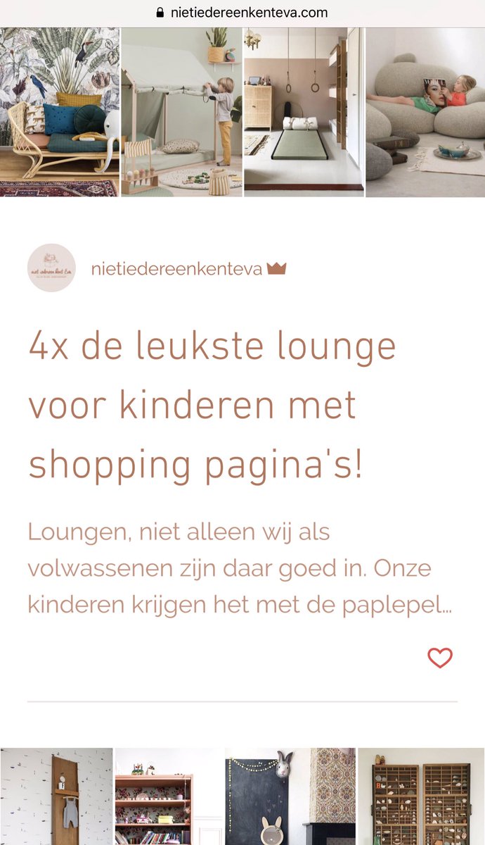 Nieuwe blog online #nietiedereenkenteva nietiedereenkenteva.com/blog